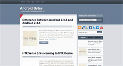 Desktop Screenshot of android.bytearrays.com