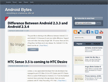Tablet Screenshot of android.bytearrays.com