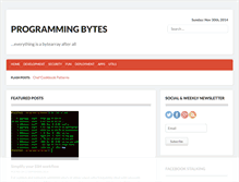 Tablet Screenshot of bytearrays.com